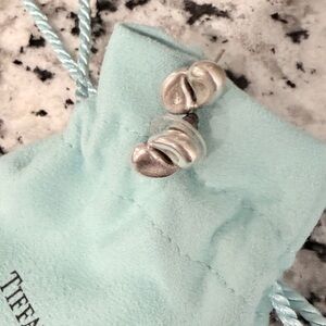Tiffany & Co. Silver Twist Earrings